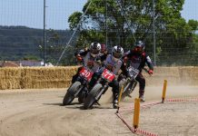Flat Track a dobrar na abertura da época!